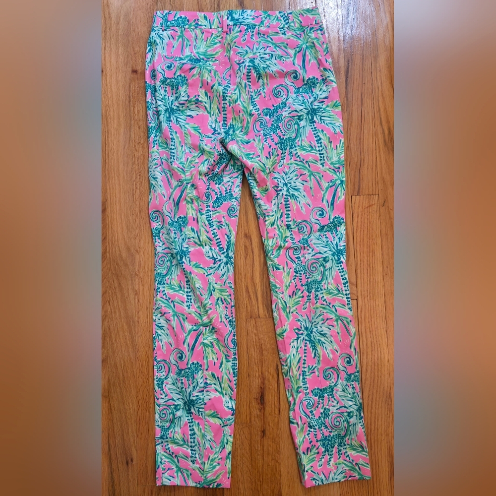 Lilly Pulitzer Colorful Tropical Print Pants - Picture 2 of 6